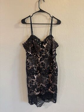 chinese dress ladies Peach Floral Embroidered Midi Dress - All Dresses main image 1